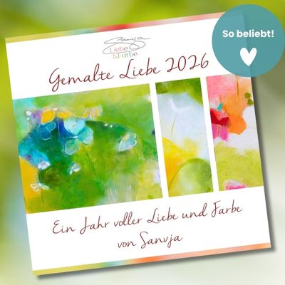 Wand-Kalender 2026 Gemalte Liebe