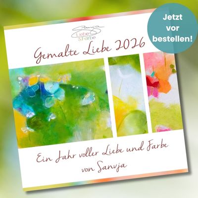 Wand-Kalender 2026 Gemalte Liebe