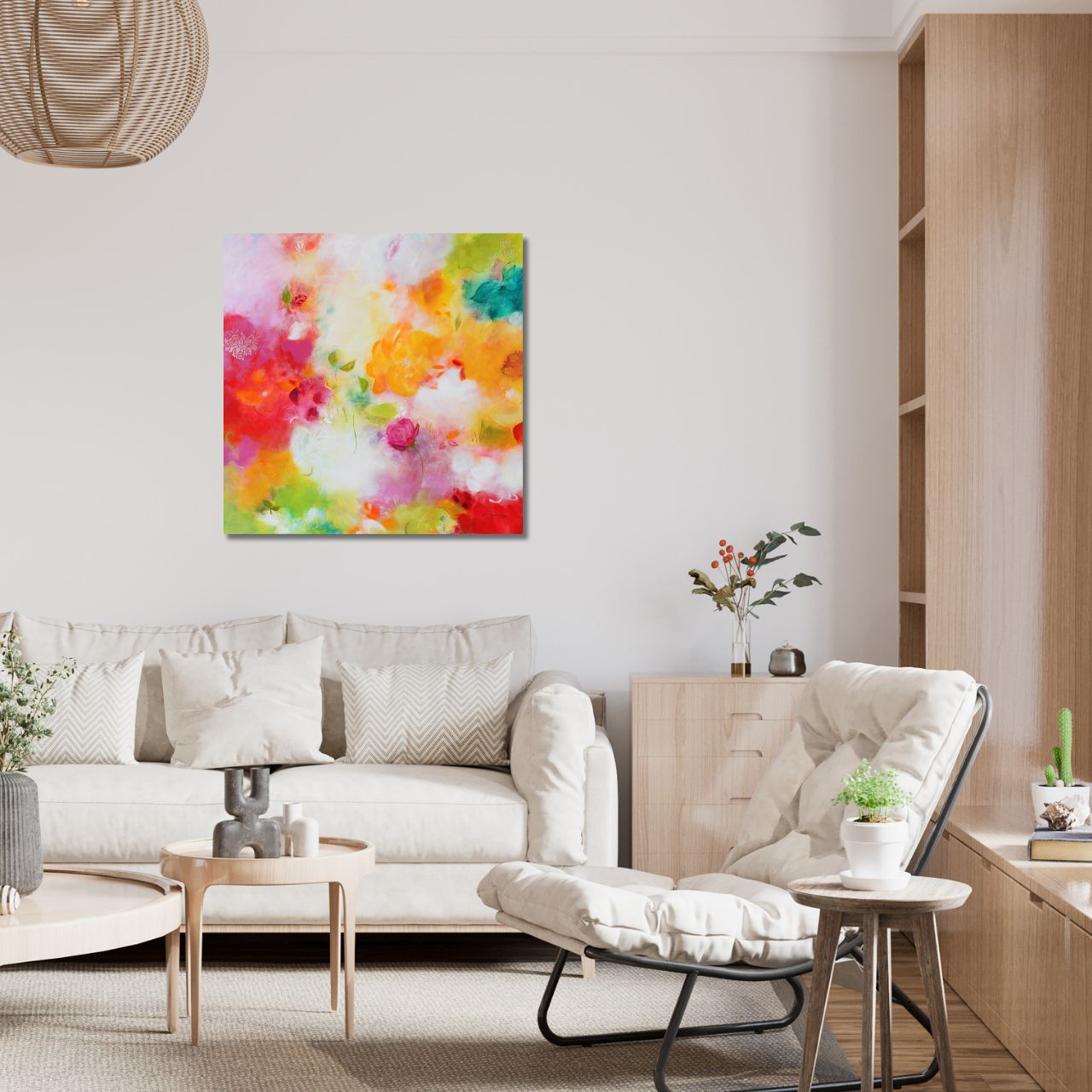 "Liebesgedicht" Original 80x80cm