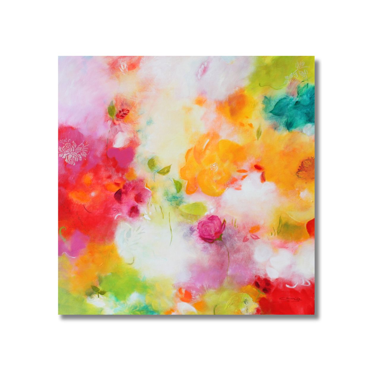 "Liebesgedicht" Original 80x80cm – Bild 3