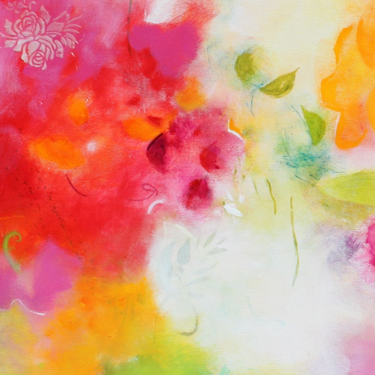 "Liebesgedicht" Original 80x80cm – Bild 5