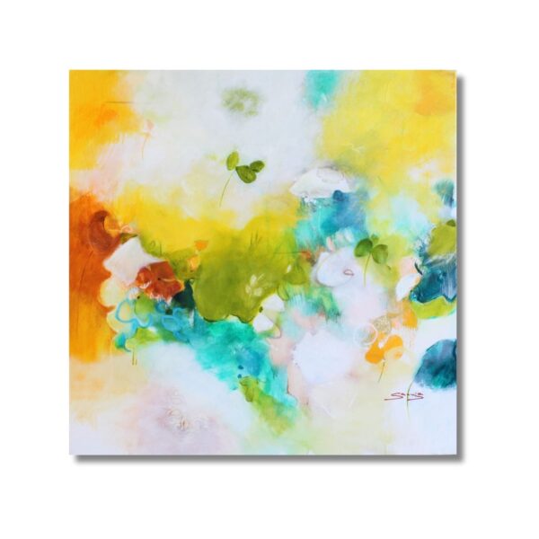 "Zwischen Moos und Magie" Original 80x80cm