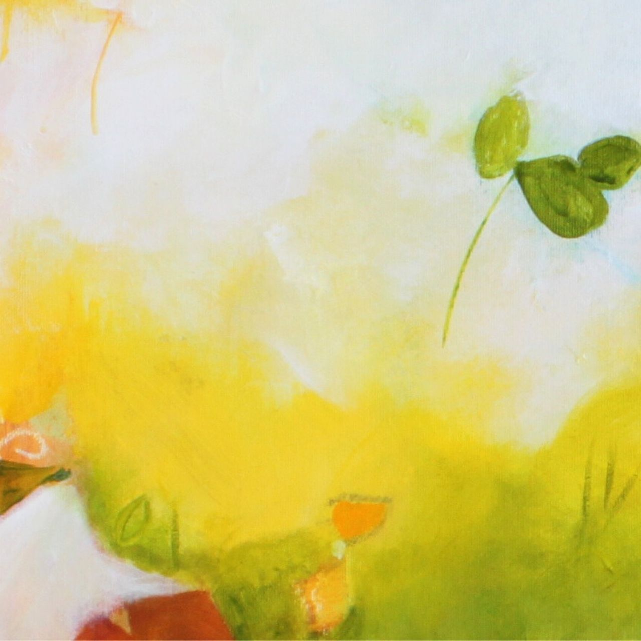 "Zwischen Moos und Magie" Original 80x80cm – Bild 5