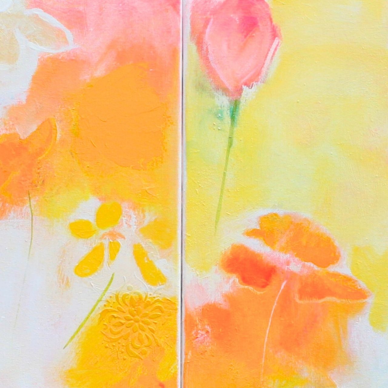 "Im Sonnenlicht" Original 2x 50x60cm – Bild 4