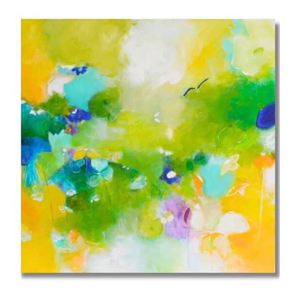 "Gesang der Sommerwiese" Original 100x100cm