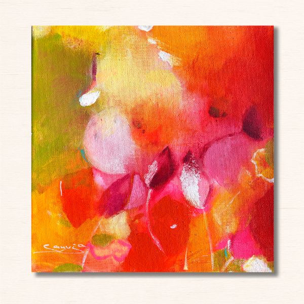 "Lichterwachen " Original 20x20cm