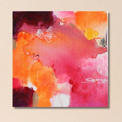 "Samtige Metamorphose" Original 20x20cm