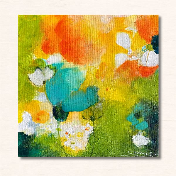 "Sommeratem" Original 20x20cm