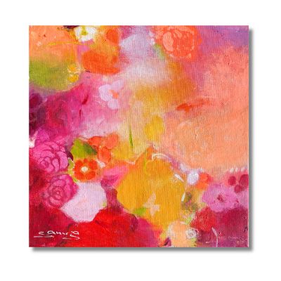 "Verspielt, versonnen " Original 20x20cm