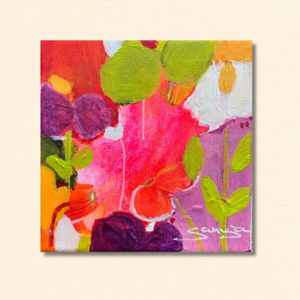 "Sonnenkuss" Original 10x10cm