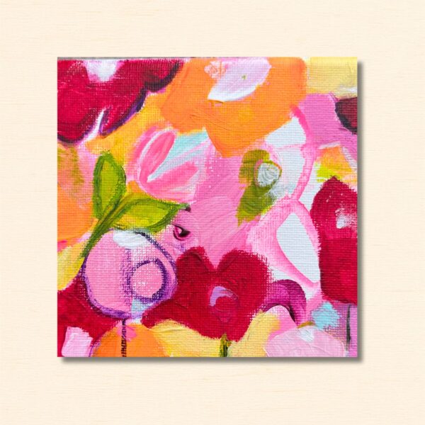 "Sonnenschein 3" Original 10x10cm