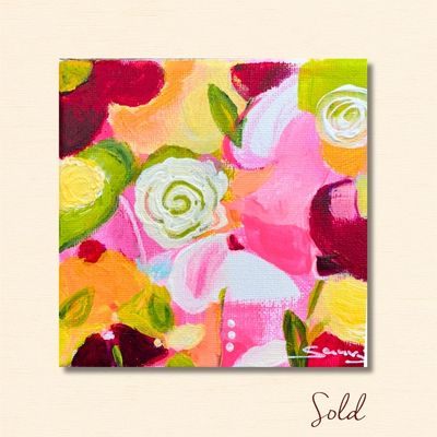 "Sonnenschein 1" Original 10x10cm