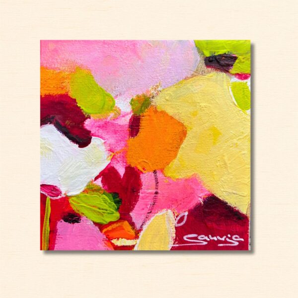 "Sommerfunkeln 1" Original 10x10cm