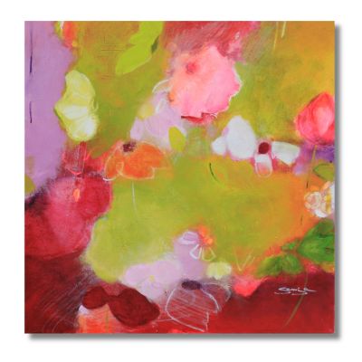 "Leicht verwildert" Original 60x60cm